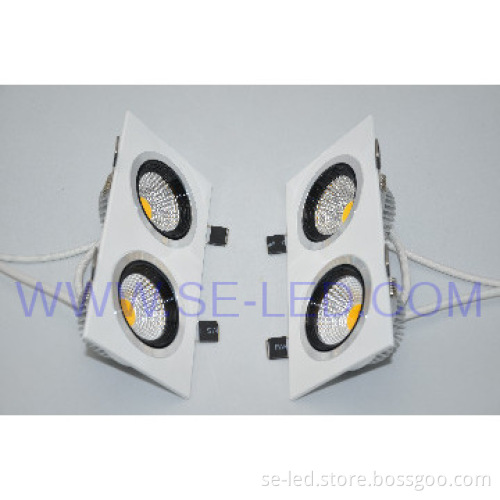 Cool White Indoor 5*2W Round LED svítidla podhledová